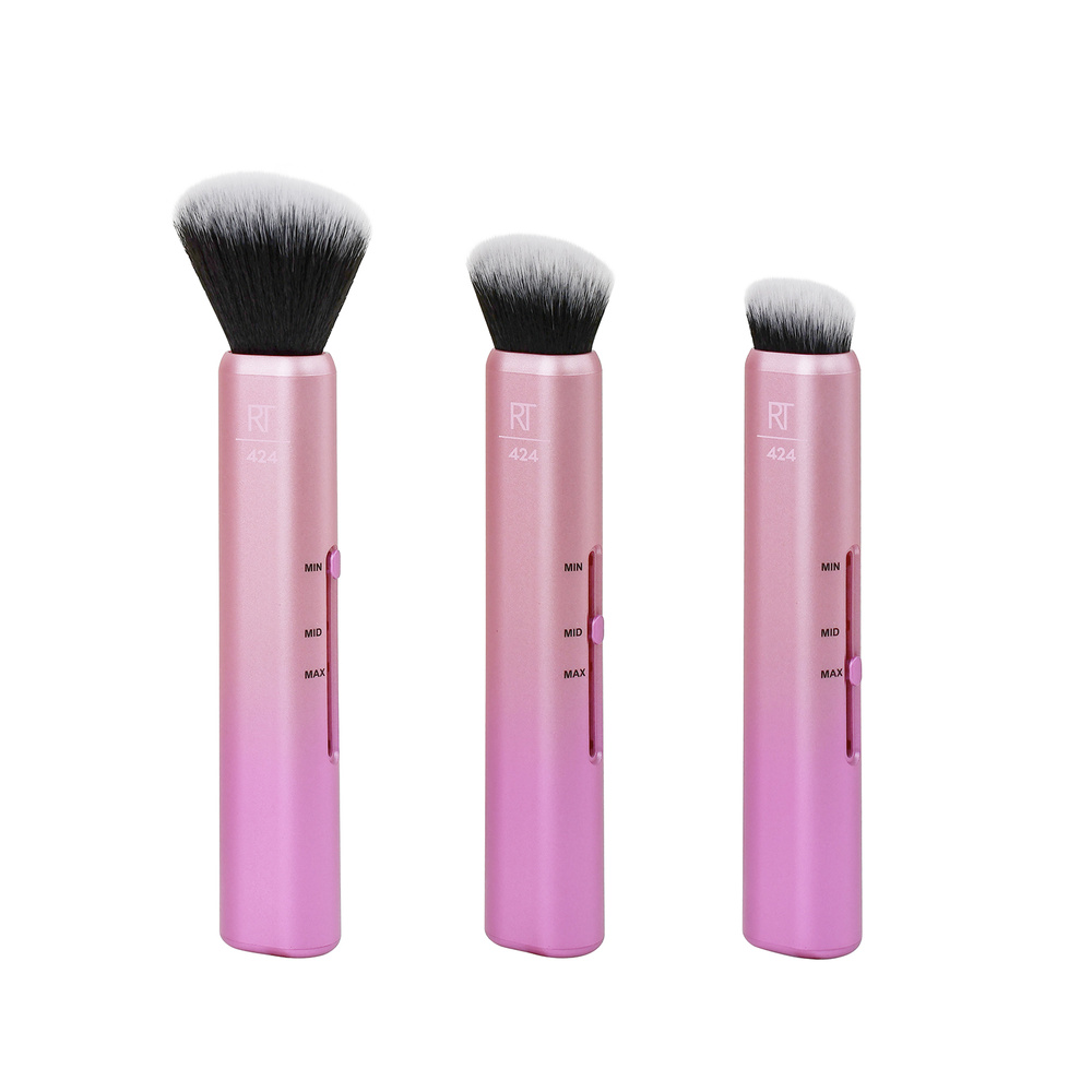 Real Techniques RT - Brosse 3 en 1 Poudre bronzante Pinceau maquillage