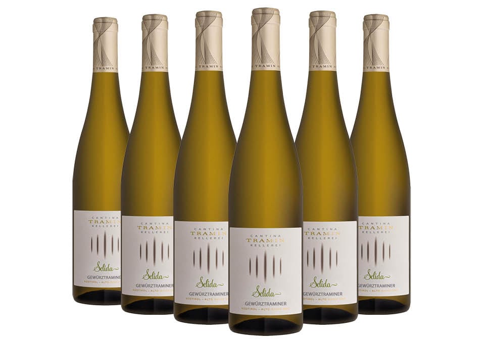 Südtirol - Alto Adige DOC Gewürztraminer Selida 2022 Tramin 6 bouteilles de 0,75 ℓ