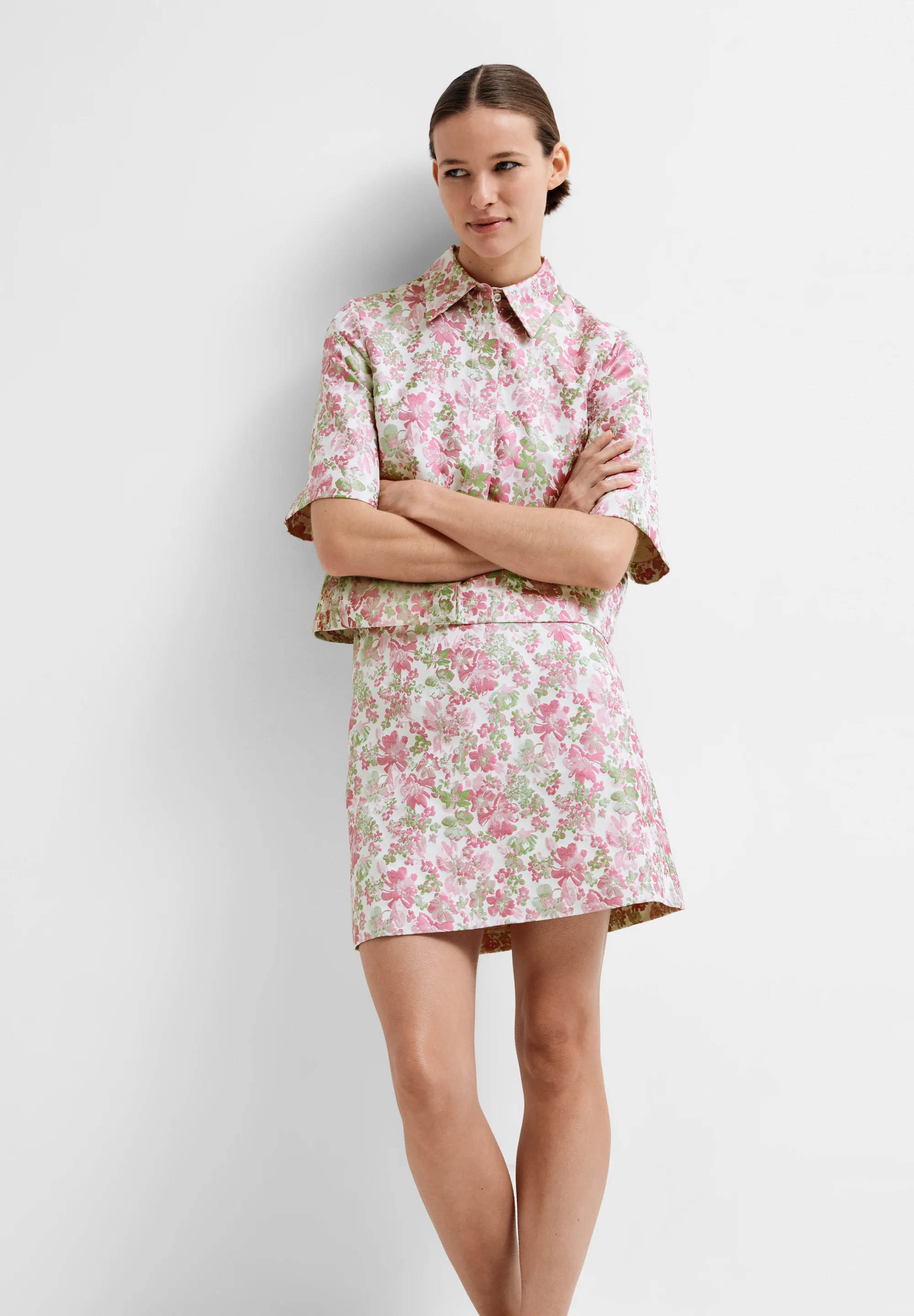 Selected Femme SLFARISA FALDA CORTA - Falda campana
