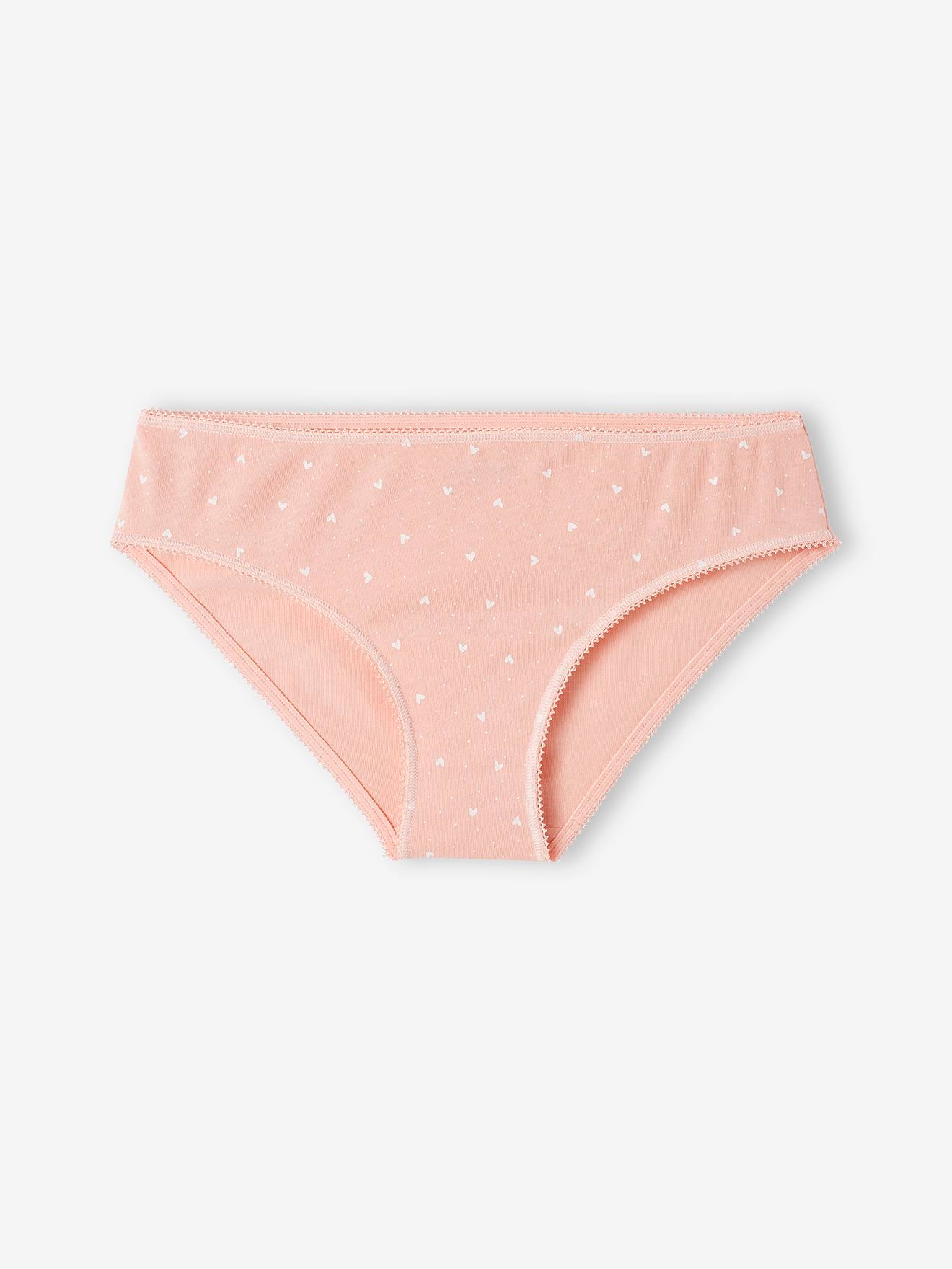 Vertbaudet 7er-Pack Mädchen Slips BASIC Oeko-Tex - wollweiß