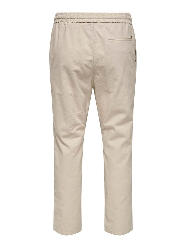 ONLY & SONS Hose in Beige günstig kaufen