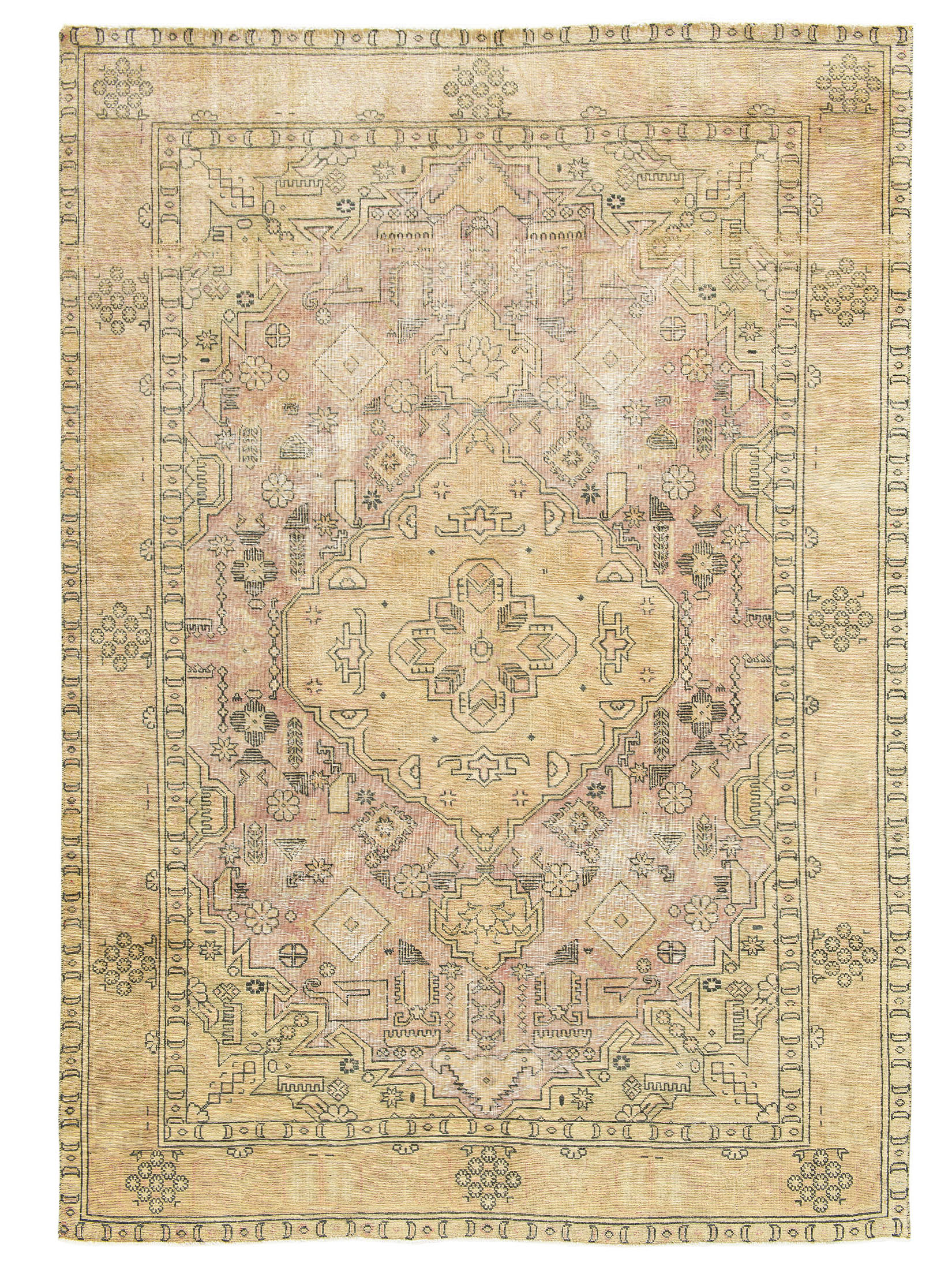 Ardebil Vintage ca. 196 x 284 cm, Unikat / Einzelstück