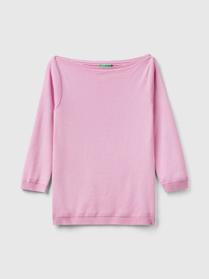 Benetton Pullover in Rosa günstig kaufen