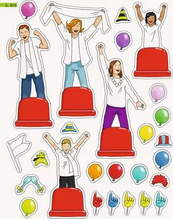 Mein Ausmalstickerbuch: Fußball