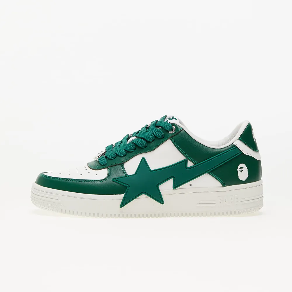 A Bathing Ape Sta Enlarged 001FWK301306MGRN / grün
