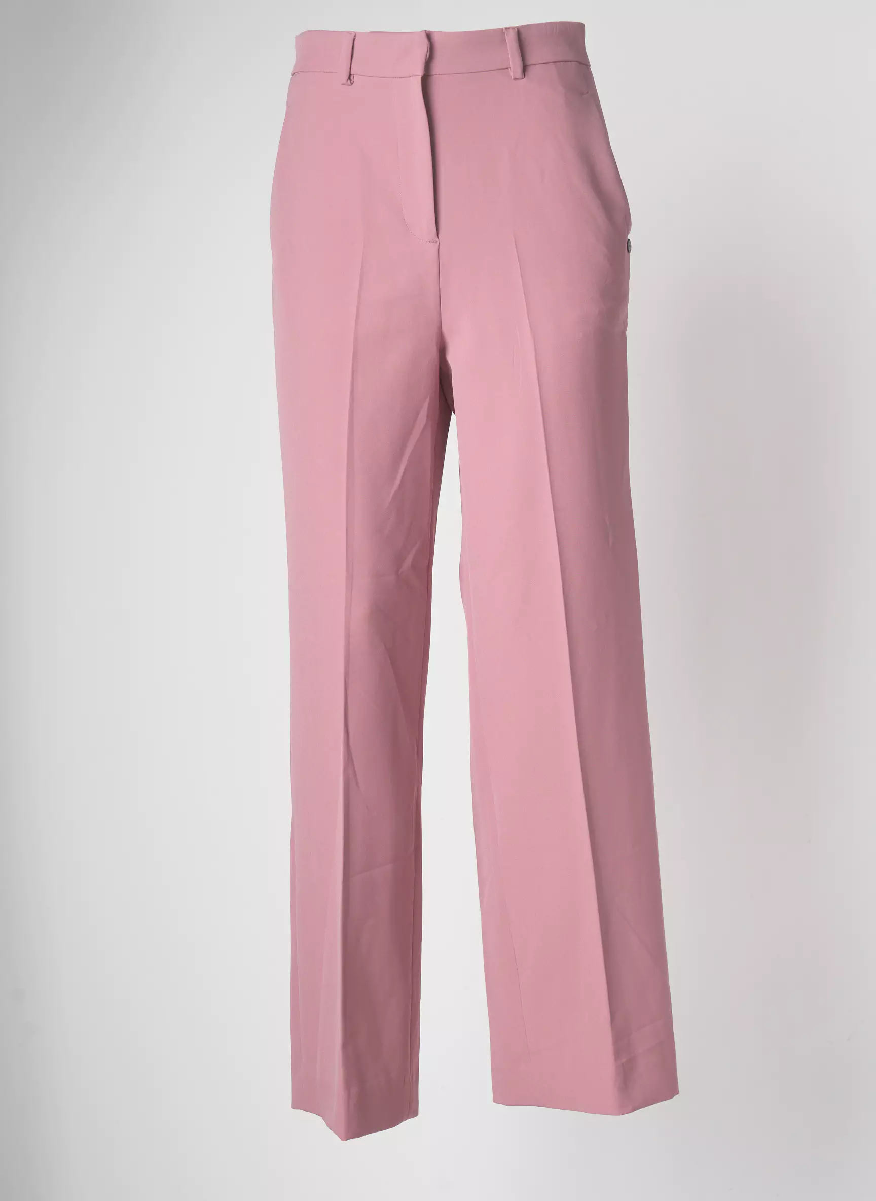 Garcia Pantalons Larges Femme couleur rose