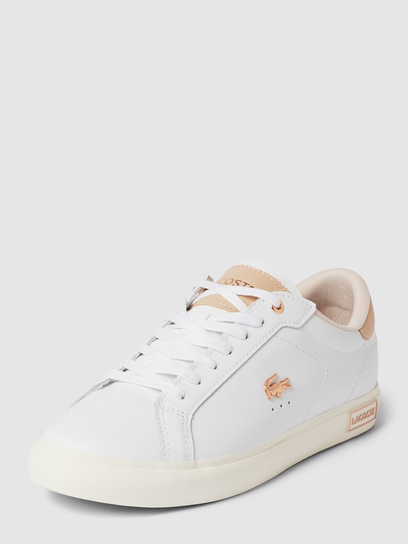 Sneaker mit Label-Detail Modell 'POWERCOURT' in weiß