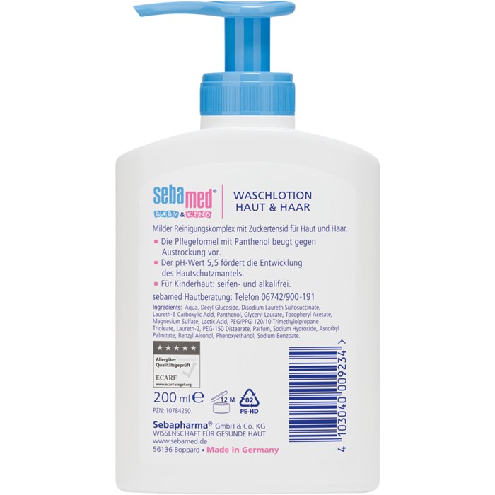 Waschlotion für Haut & Haar