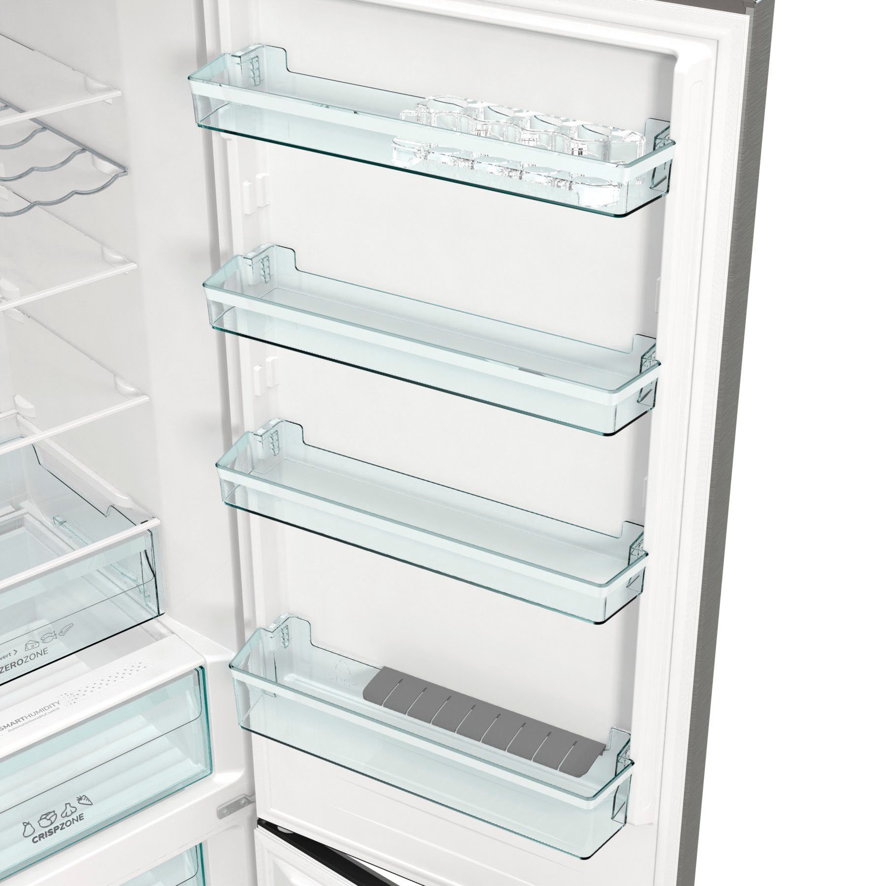 GORENJE Kühl-/Gefrierkombination NK89C0DXL, 200 cm hoch, 60 cm breit