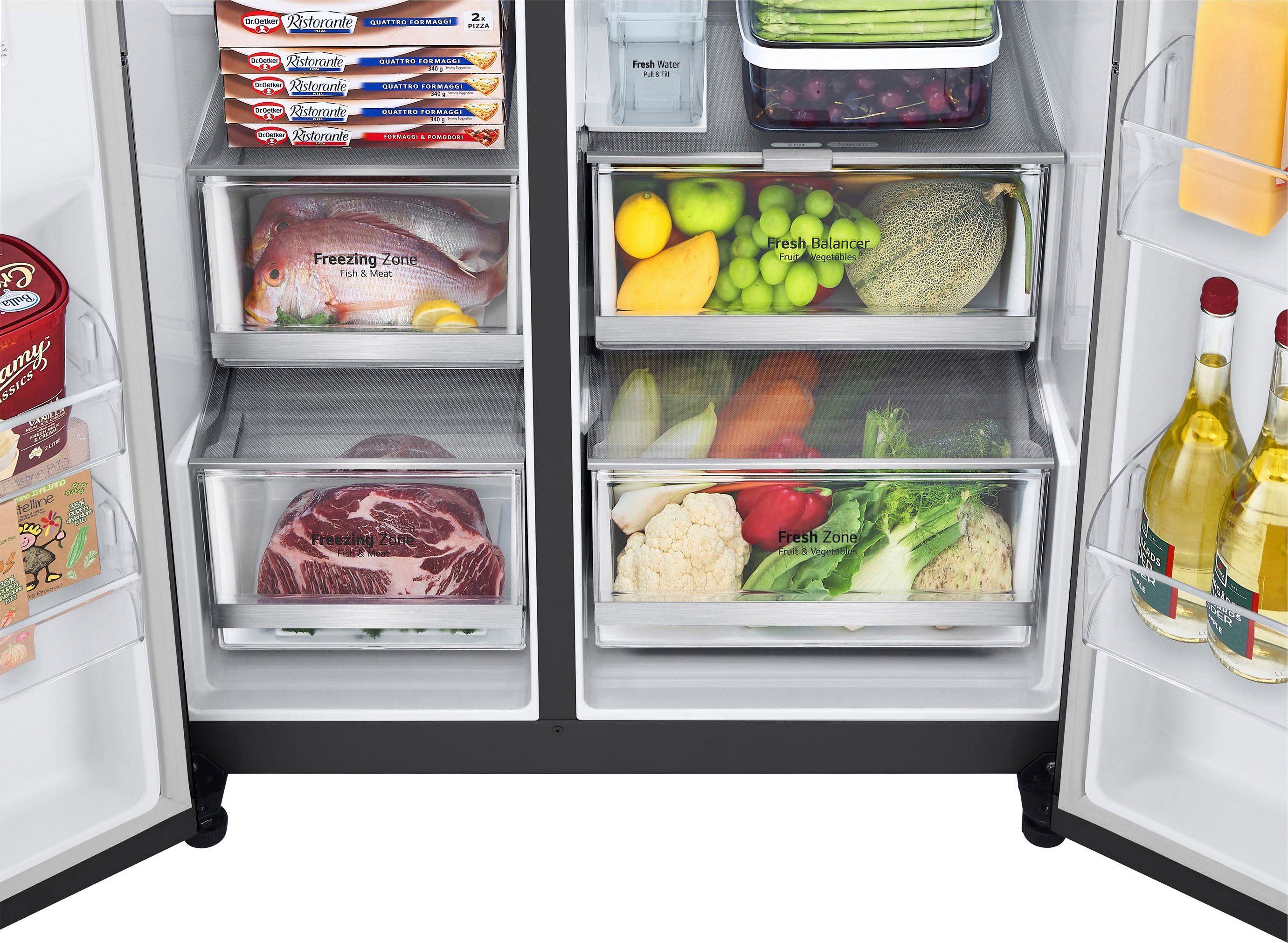LG Side-by-Side G-Serie GSGV81EPLL, 179 cm hoch, 91,3 cm breit