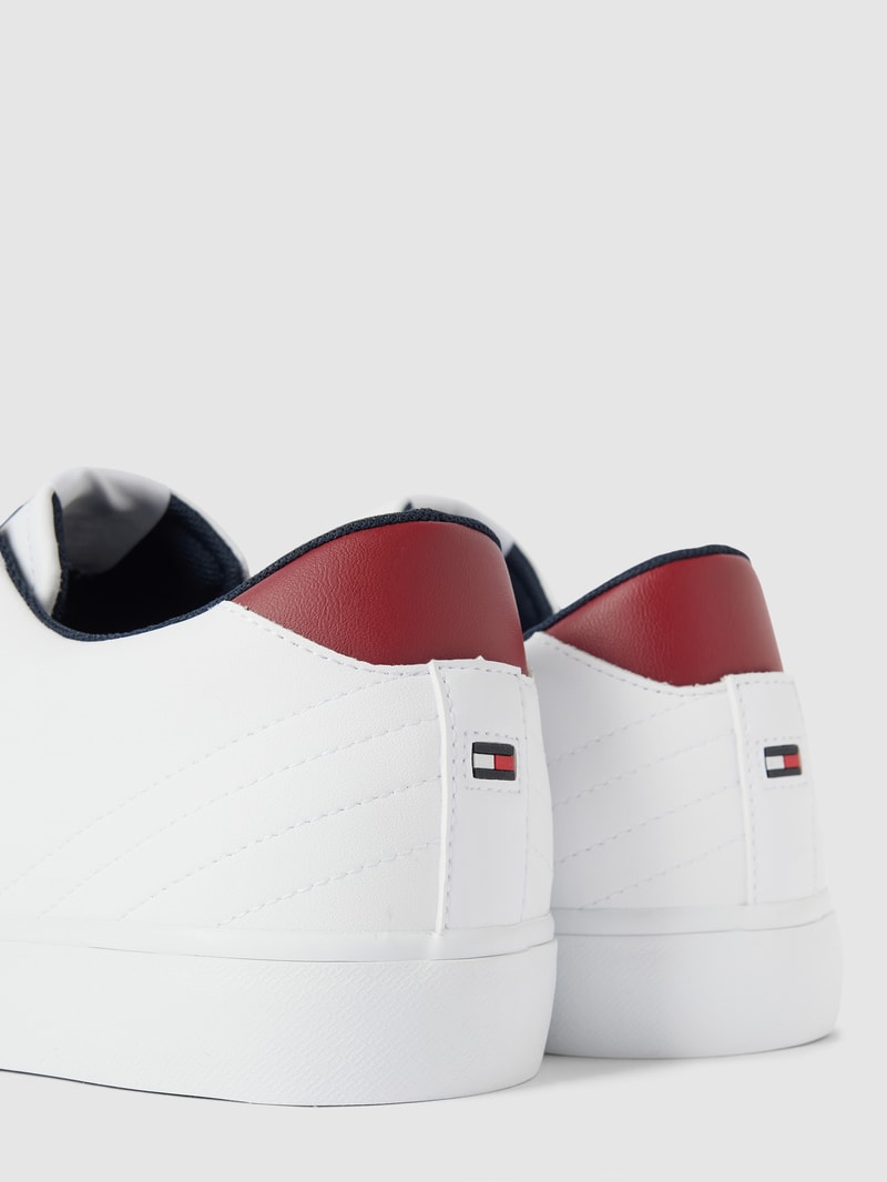 Sneaker mit Label-Details Modell 'HARLEM' in weiß