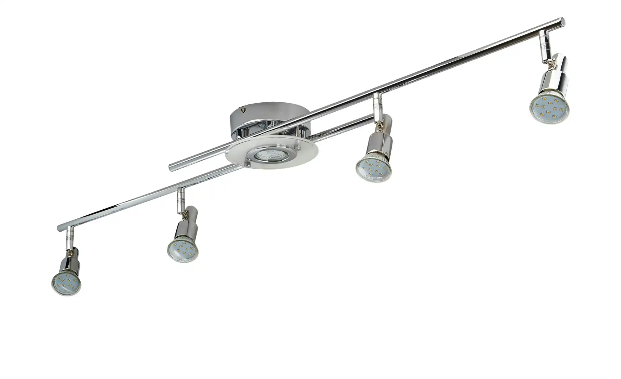 KHG LED- Deckenspot, 5- flammig, chrom