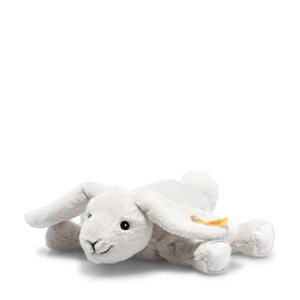 Floppy Hoppel Hase, 20 cm, hellgrau