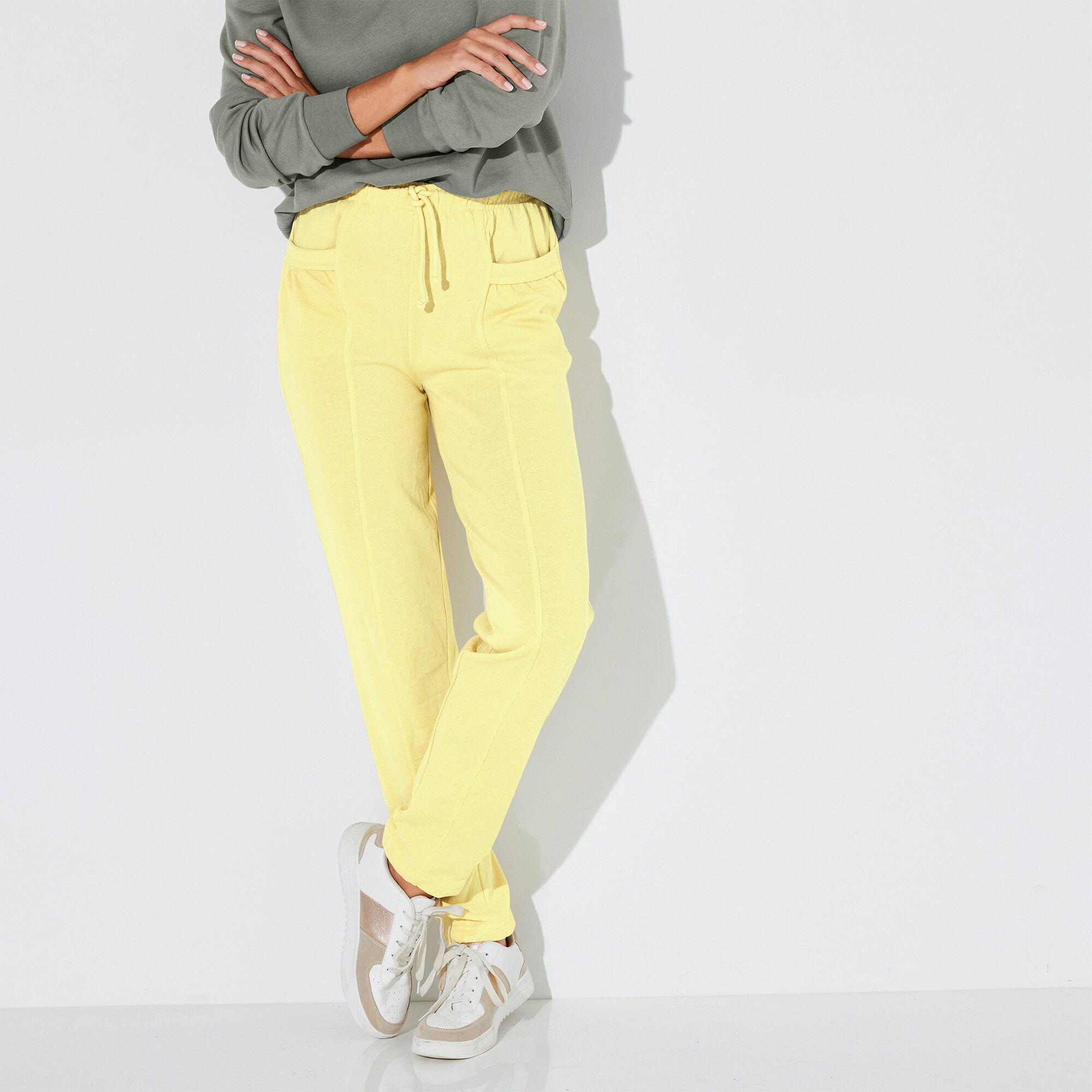 Pantalon jogging, molleton gratté