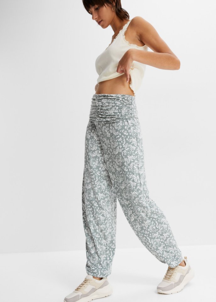 Haremshosen-Jumpsuit aus nachhaltiger Viskose