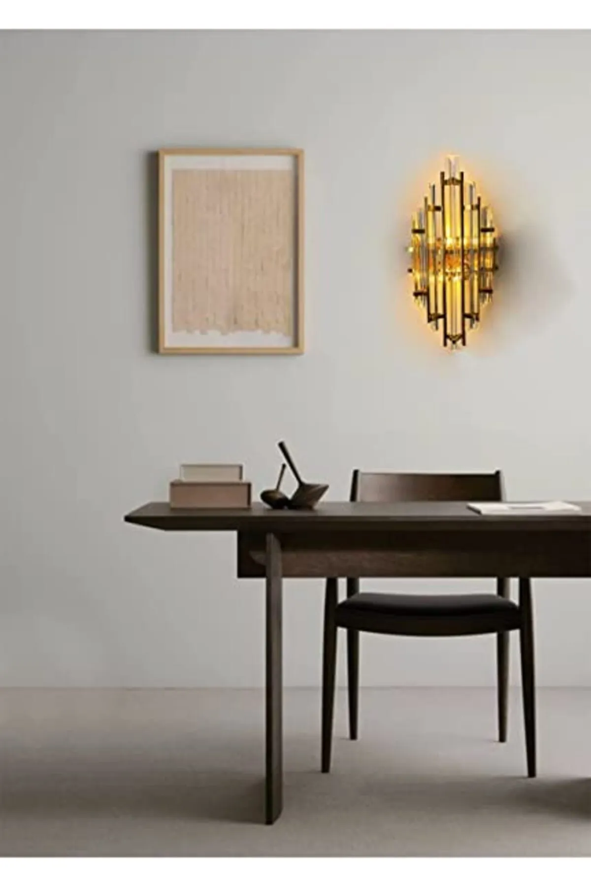 Bamyum  Metal & Glas Wandleuchte Innen