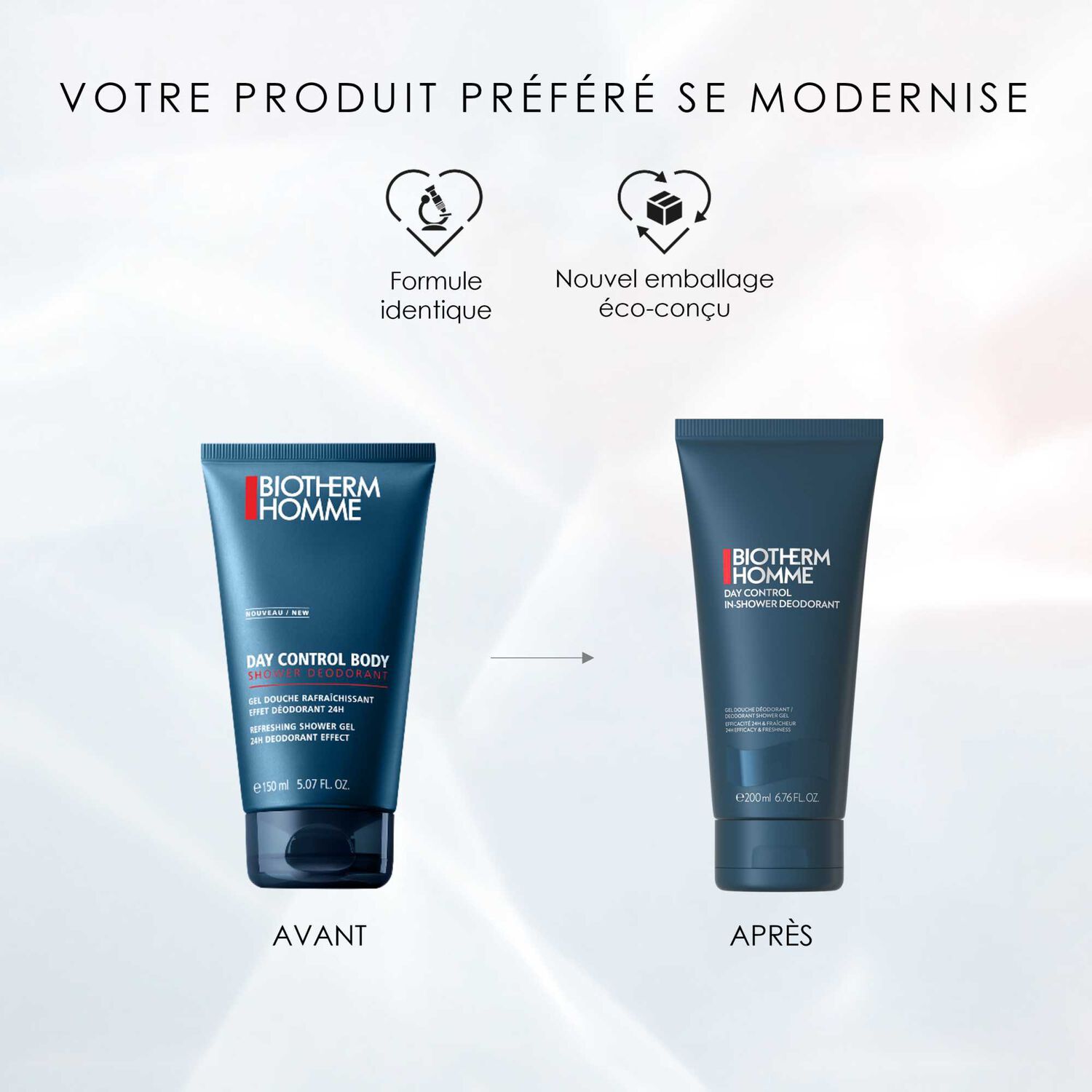 Biotherm Day Control Gel Douche Effet Déodorant 200 ml