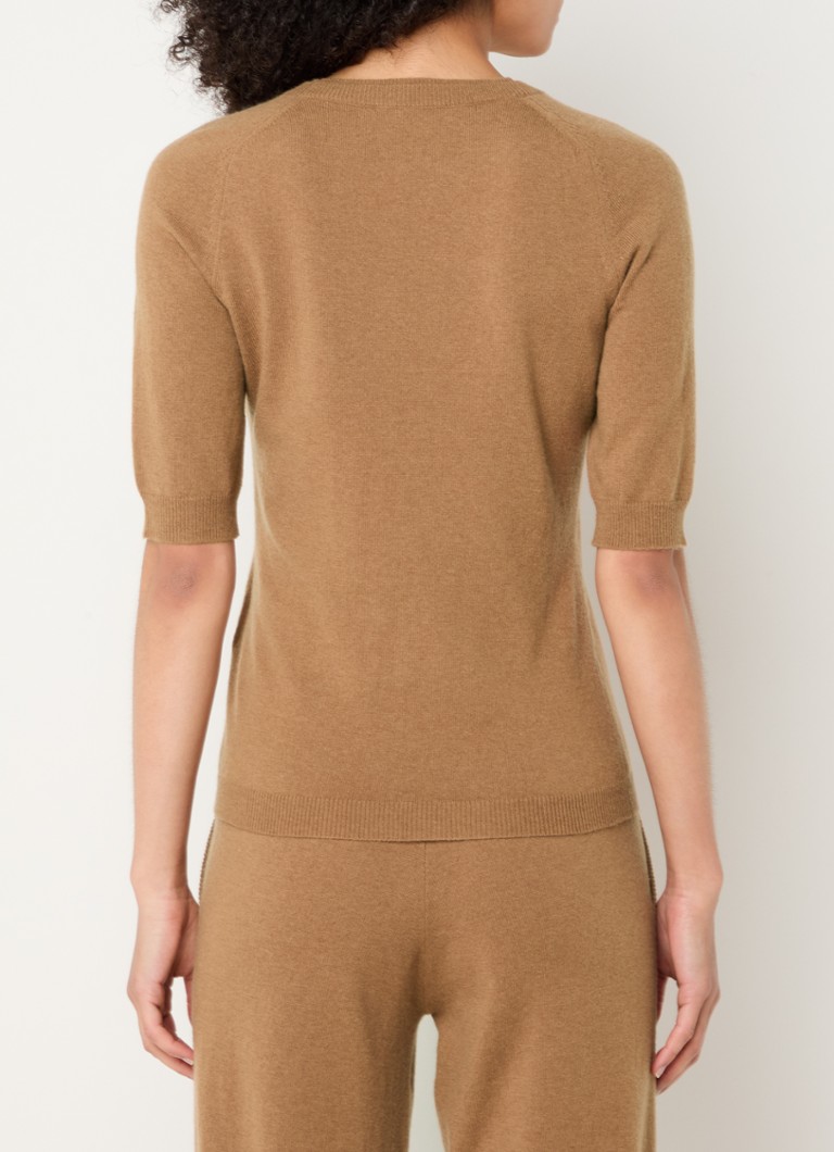 Μπλουζάκι με λεπτή πλεκτή κασμίρ MaxMara Cima