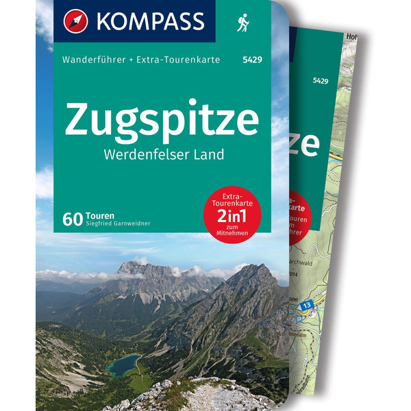 KOMPASS WANDERFÜHRER ZUGSPITZE, WERDENFELSER LAND