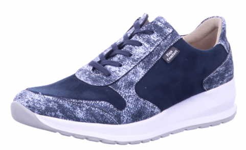 FINN COMFORT Komfort Schnürer blau