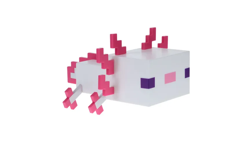Minecraft Axolotl Leuchte