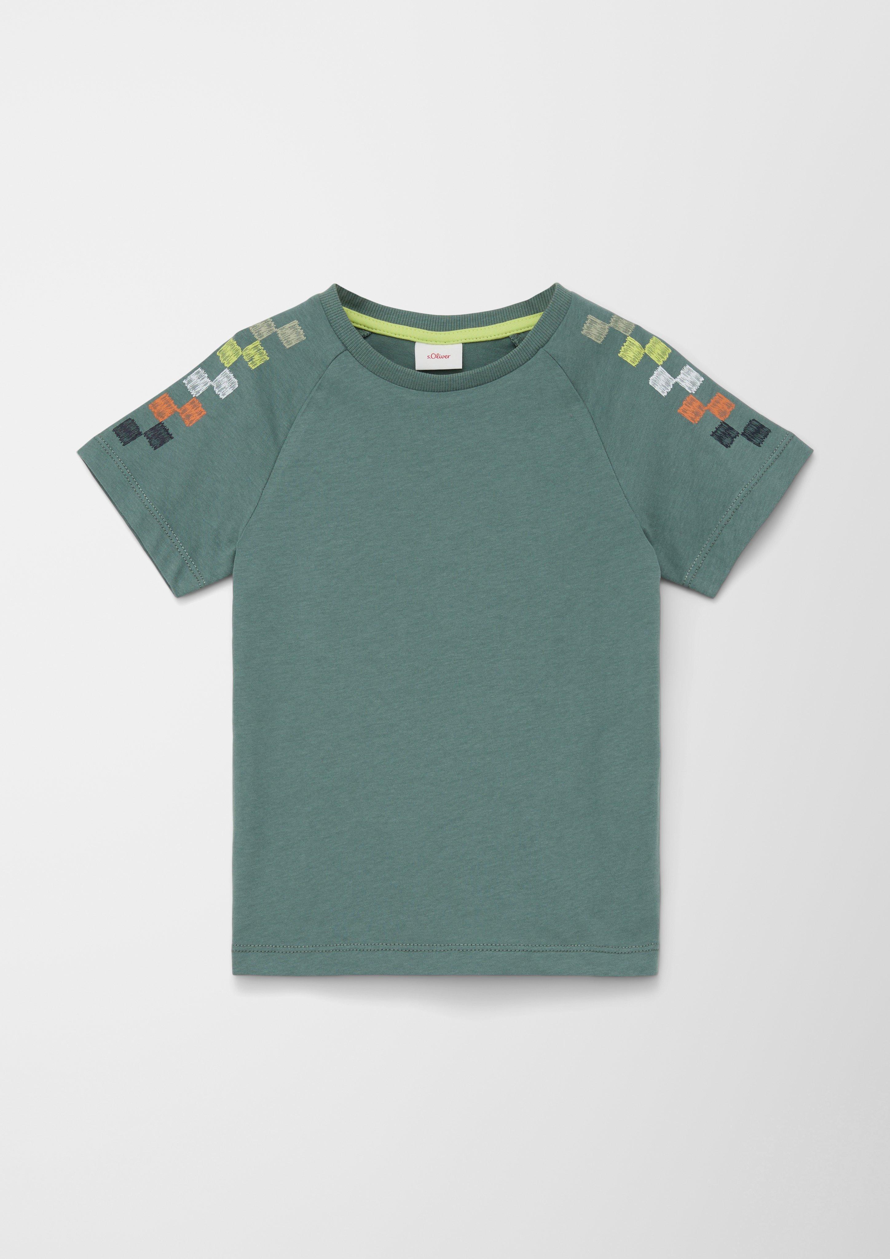 T-Shirt mit Rückenprint  2127483-6714