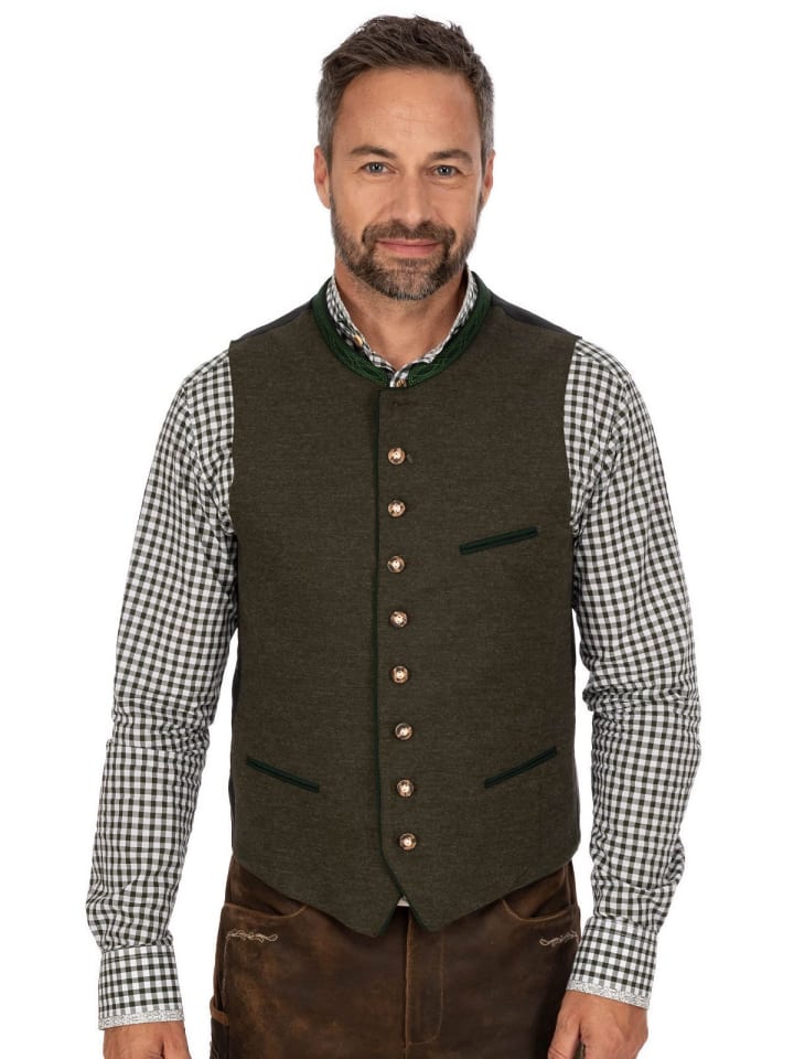 Gipfelstürmer Weste 423002-4233 in oliv günstig kaufen