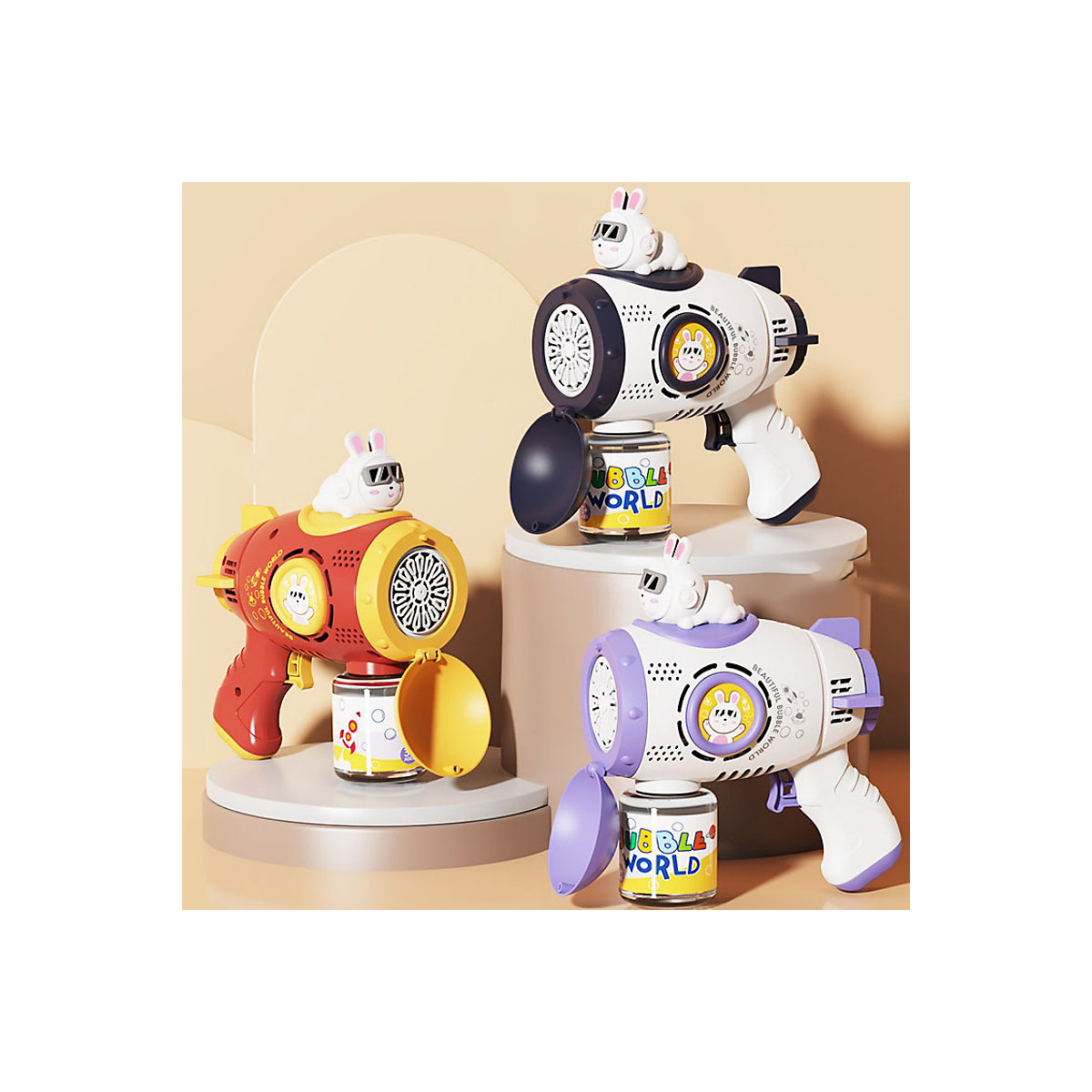 Bubble Gun Raketenwerfer Bubble Blower für Kinder Seife Bubble Maker Sommers pielzeug Astronaut automatische Blasen maschine für Kinder