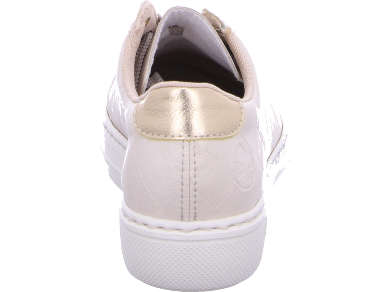 RIEKER Freizeit Schnürer beige