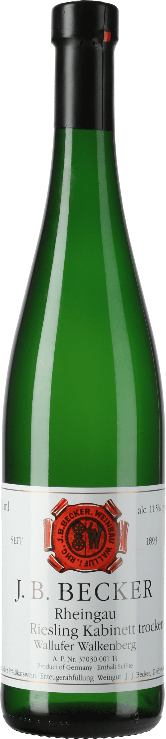 J. B. Becker: Riesling Wallufer Walkenberg Kabinett 2020