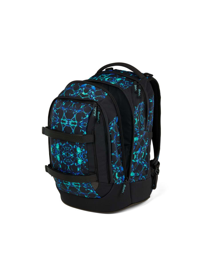 Satch Schulrucksack PACK Caleido Blue in Blau günstig kaufen onesize