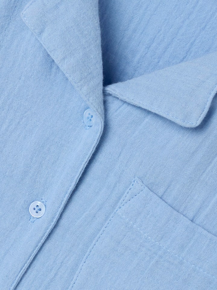 name it Kurzarmbluse NKFJASMIN SHORT SHIRT in serenity günstig kaufen