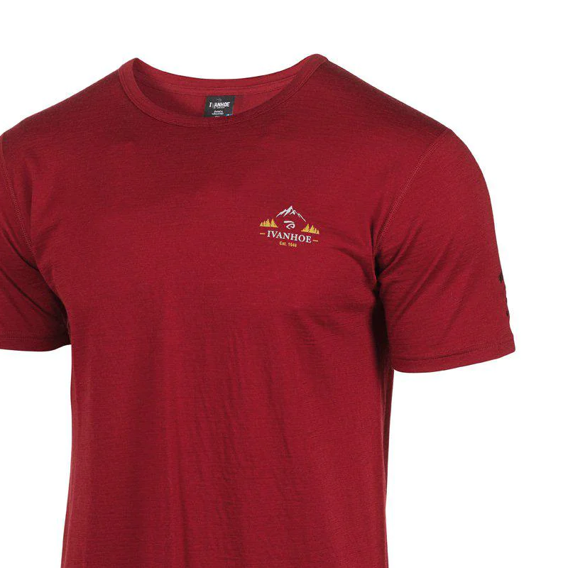 Ivanhoe Agaton Horizon Royal Cherry Herren T-Shirt