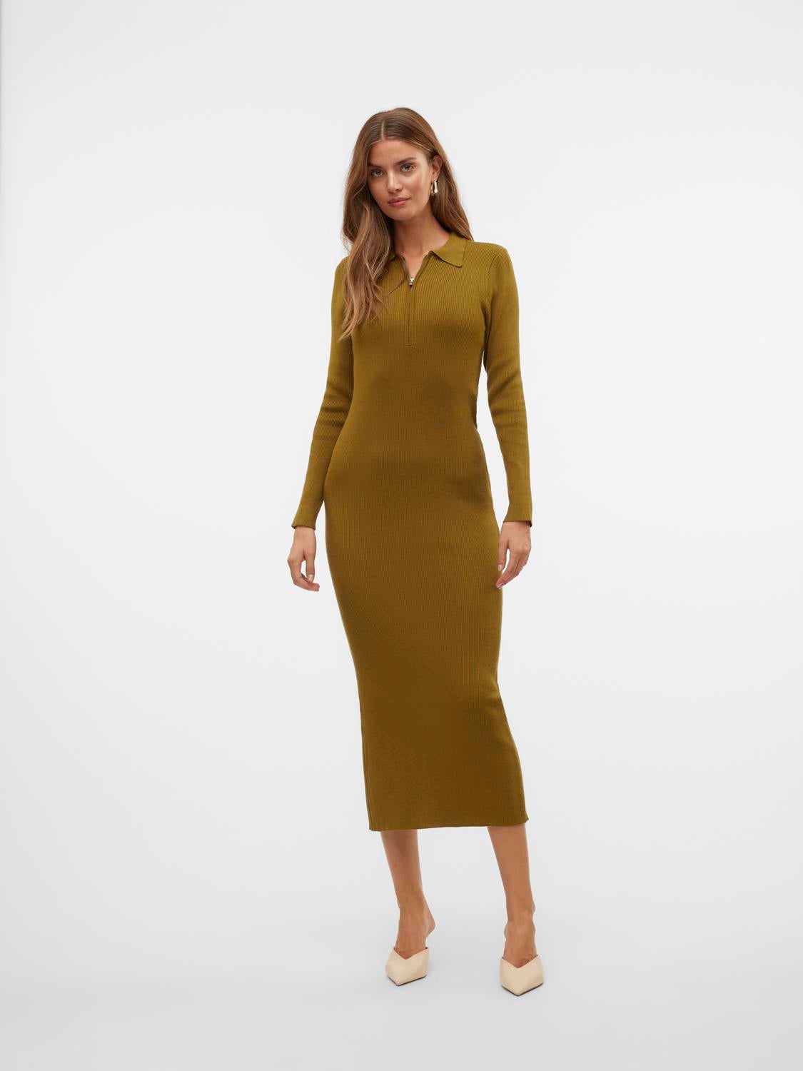 VMMAITE Langes Kleid