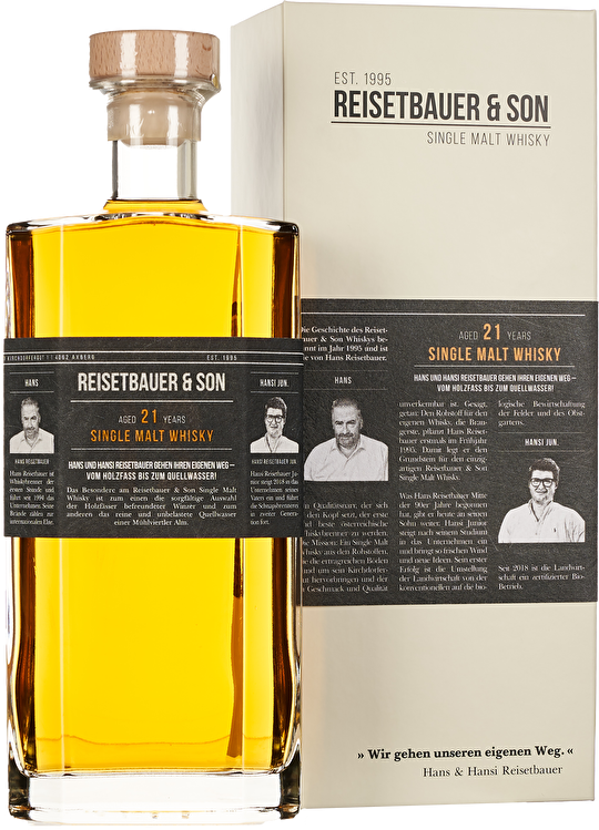 Reisetbauer & Son Whisky Single Malt 21 YO 0,7 Liter