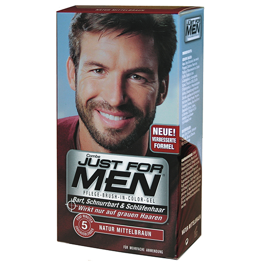 JUST for men Brush in Color Gel mittelbraun  28.4 ml  Gel