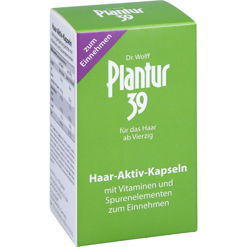 PLANTUR 39 Haar Aktiv Kapseln