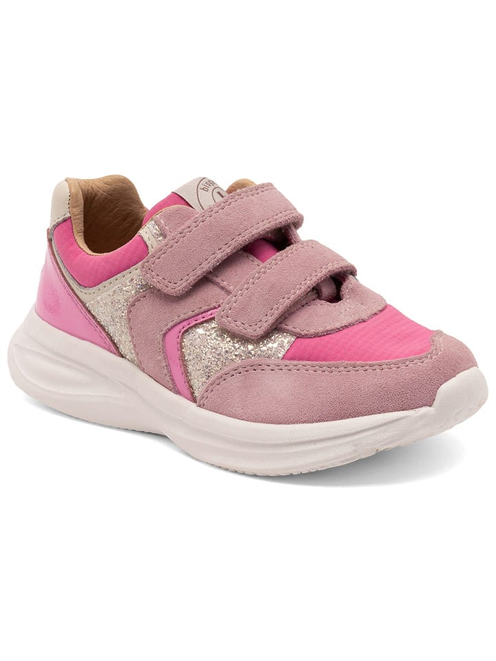 bisgaard Leder-Sneakers in Pink günstig kaufen