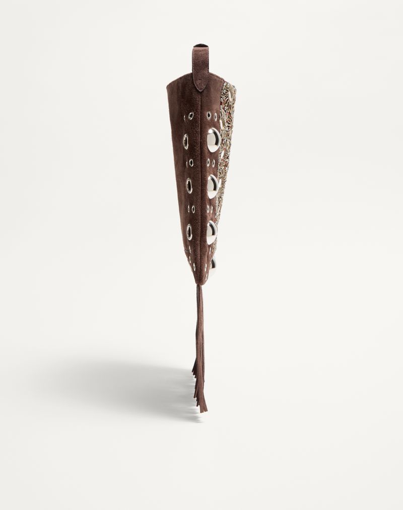 Valentino Garavani Nellcôte broderet skuldertaske