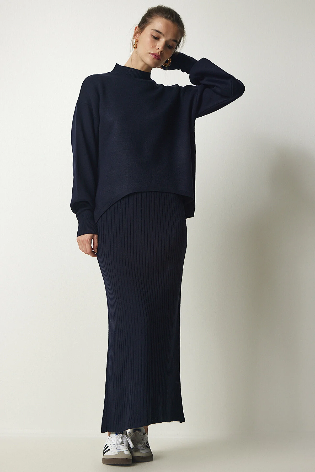 Happiness İstanbul  Zweiteiler - Dunkelblau - Regular Fit