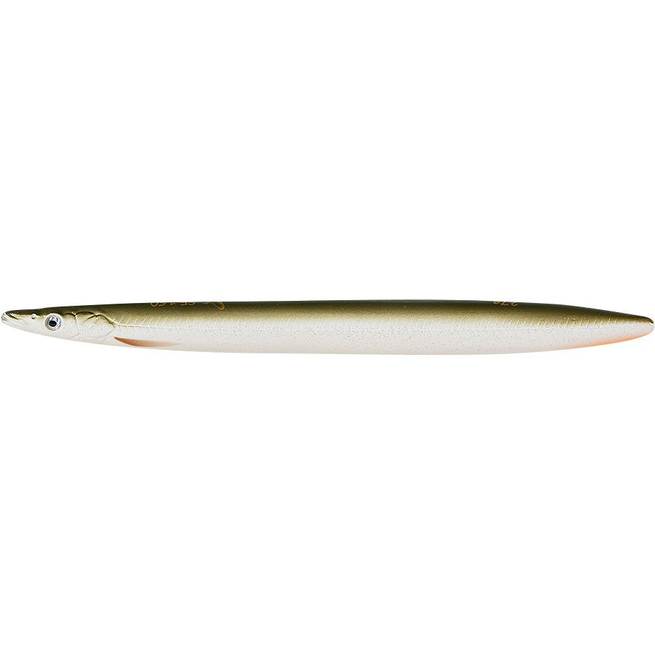 Savage Gear Meerforellenköder 3D Soft Line Thru (Matt White Tobis)