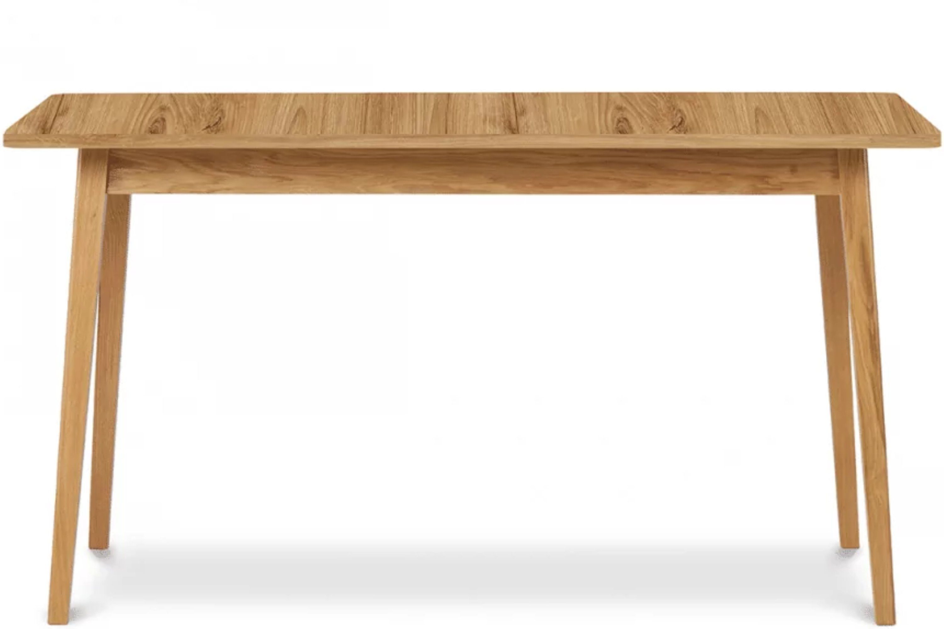 Konsimo Esstisch FRISK Esszimmertisch ausziehbar Esstisch Küchentisch, Tischplatte 18mm, Skandinavischer Stil, Höhe 75cm, Eichenholzgestell