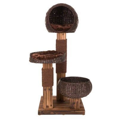 Kratzbaum Burned Wood