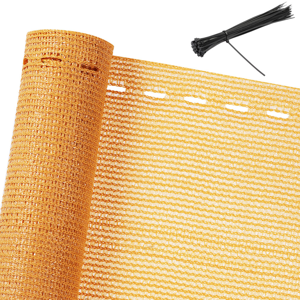 Casaria Detex® Balkonsichtschutz Beige 1,4x10m