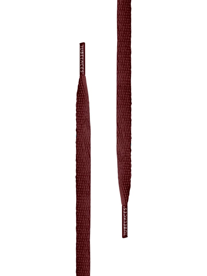 TubeLaces TubeLaces Schnürsenkel in burgundy günstig kaufen 90 cm