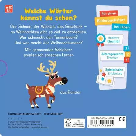 Meine ersten Wörter: Frohe Weihnachten