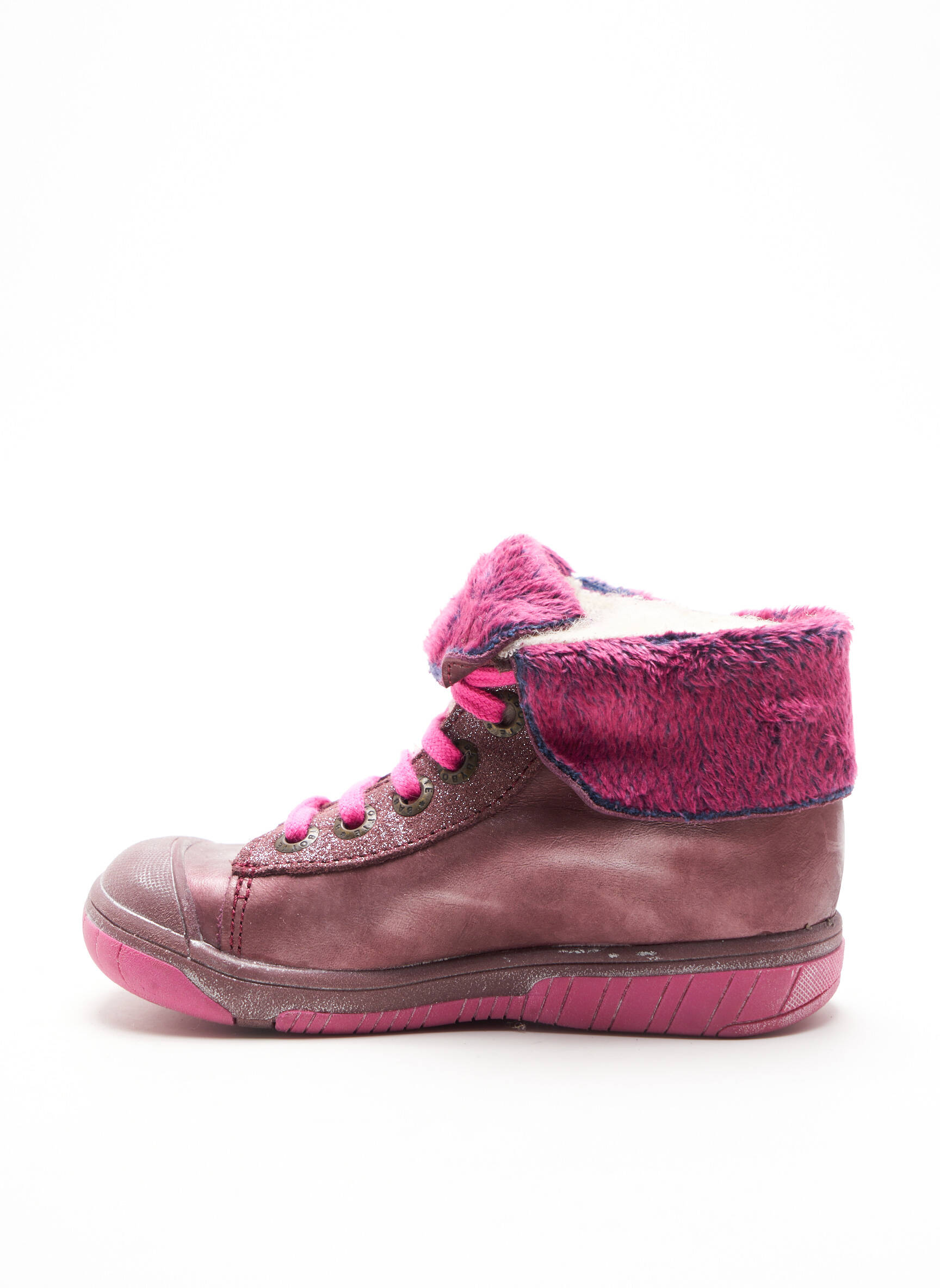 Babybotte Baskets Fille couleur violet