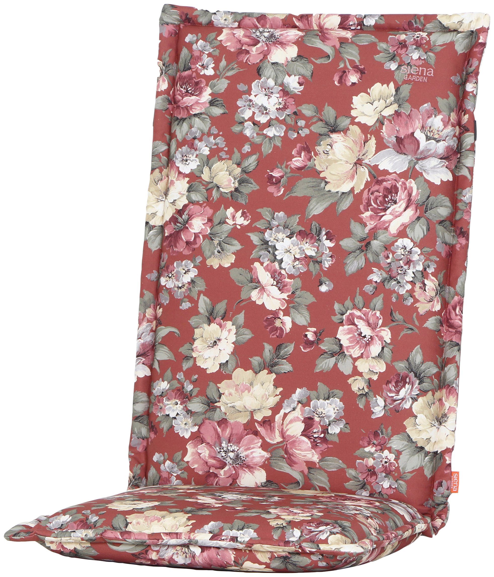 Siena Garden Hochlehnerauflage Lissa, (1 St), B/T: 48x123 cm
