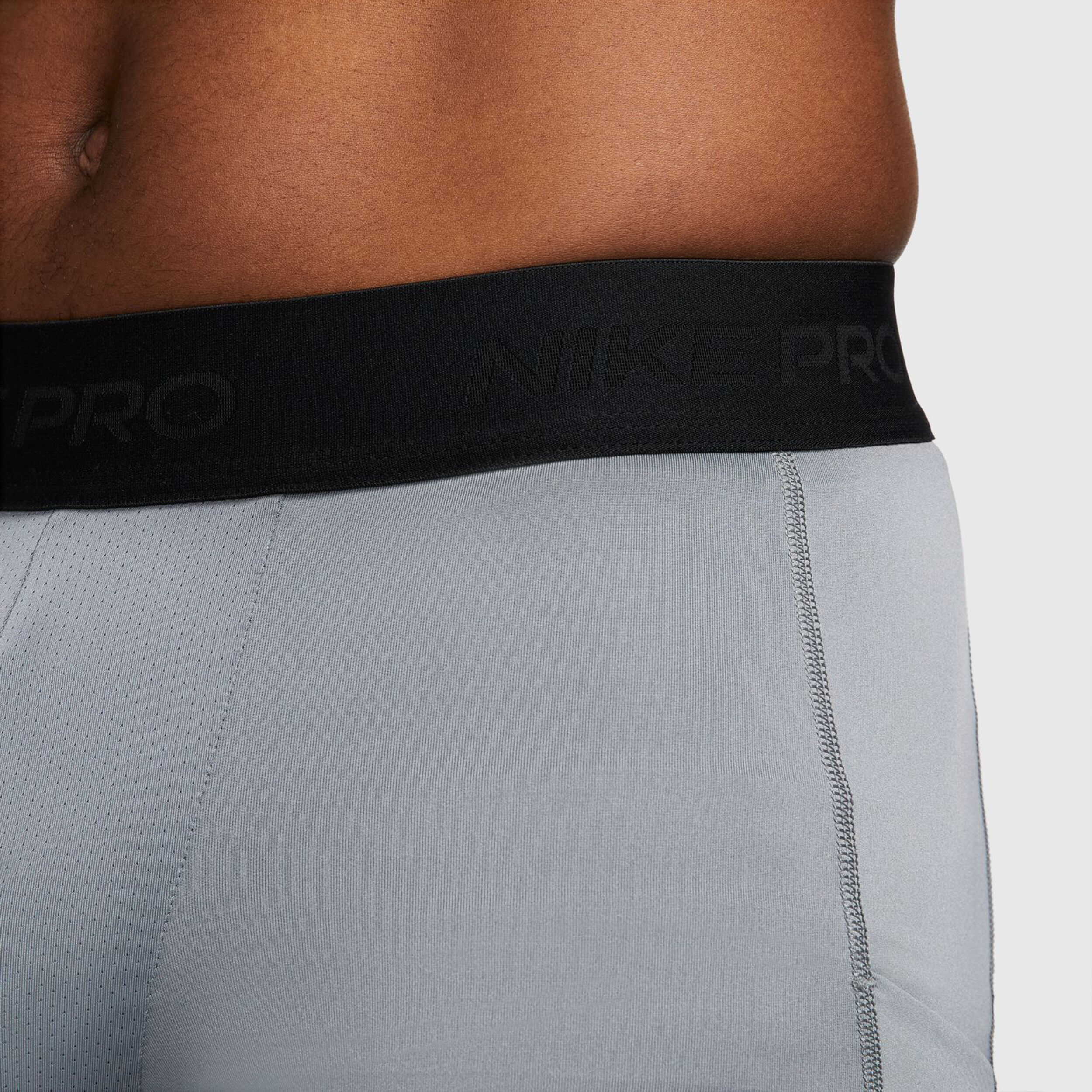Pro Shorts Herren - Hellgrau, Schwarz