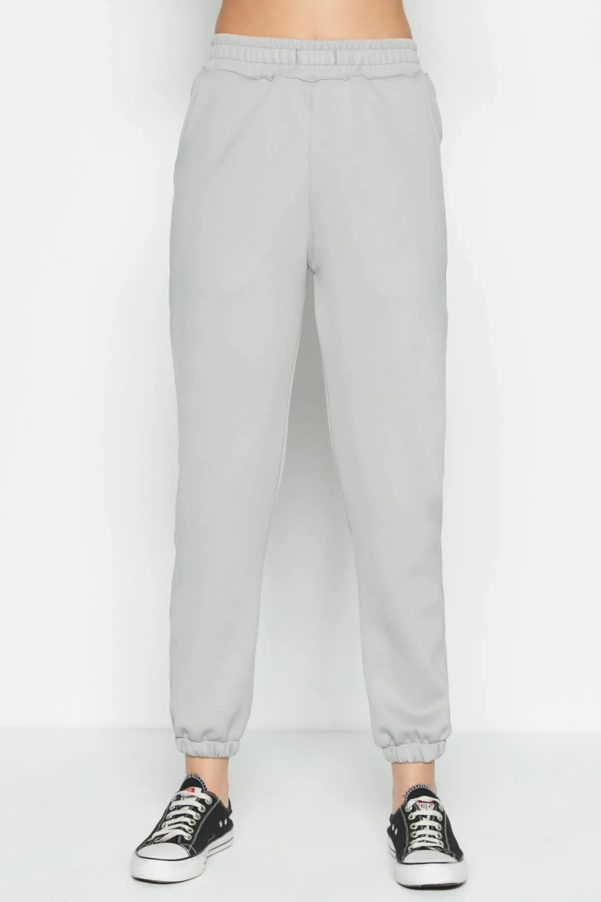 C&City  Basic Jogger-Jogginghose 802 Grau